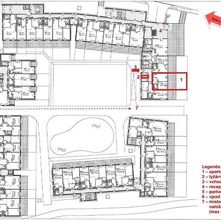 Appartement Medvedin 110 *